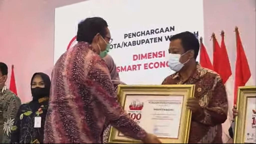 Badung Raih Penghargaan Terbaik Untuk Dimensi Smart Economy dari Kementerian Komunikasi dan Informatika Republik Indonesia